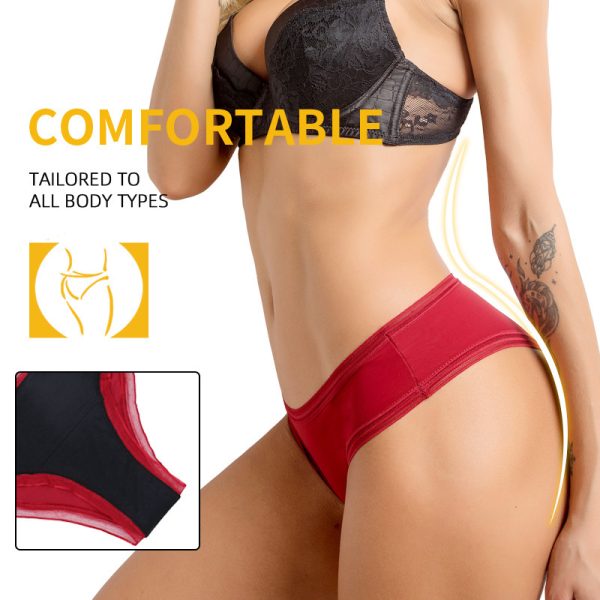 Women's Menstrual Period Four-layer Lace Leak-proof Underwear - Image 9