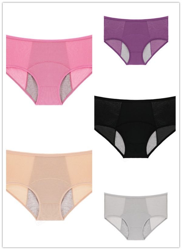 Multi-color Optional Underwear Leak-proof Physiological Menstrual Period Underwear - Image 4