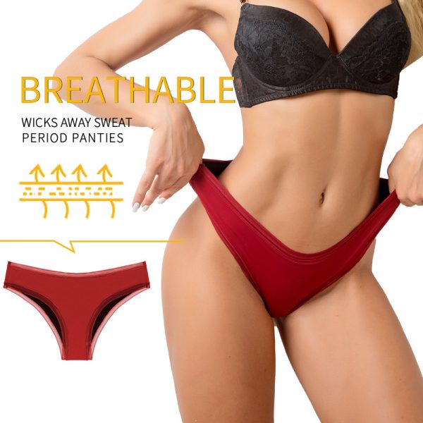 Women's Menstrual Period Four-layer Lace Leak-proof Underwear - Image 4